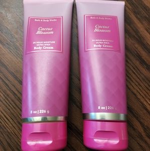 2 Bath and Body works body cream Cactus Blossom